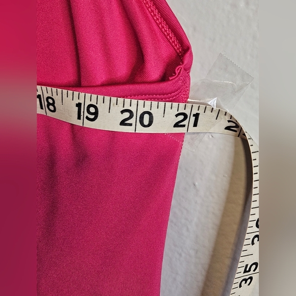 Ideology Hot Pink Racerback  Dress Size 3X - Picture 10 of 14